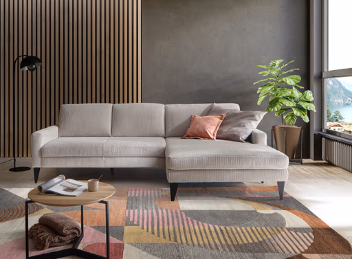 Cord Longchair-Kombination Barolo